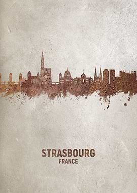 Strasbourg Skyline France