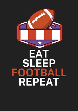 Football sleep repeat