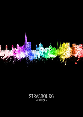 Strasbourg Skyline France