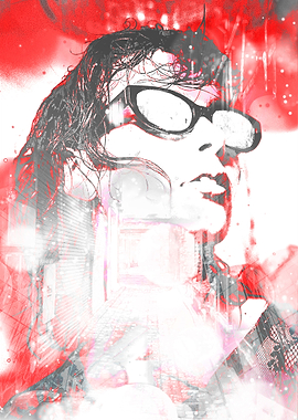 Woman Wearing Sunglasses