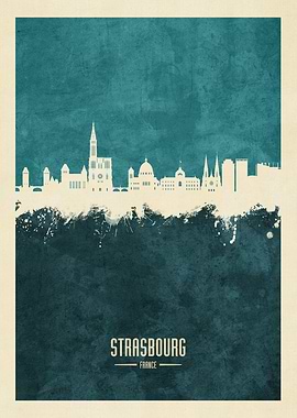 Strasbourg Skyline France