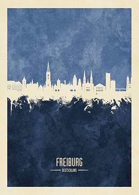 Freiburg Skyline