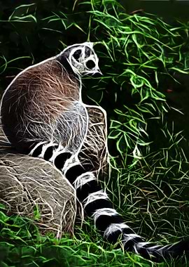 Lemur Catta fractal