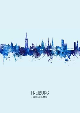 Freiburg Skyline