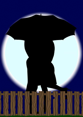 Lovers Against the Moon