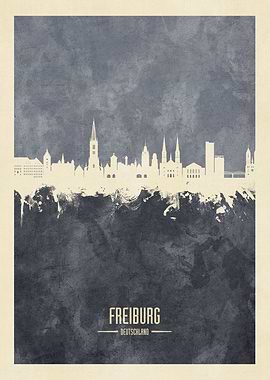 Freiburg Skyline
