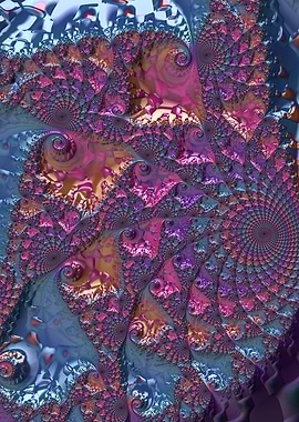 Shiny Funky Fractal Spiral