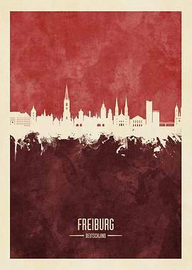 Freiburg Skyline