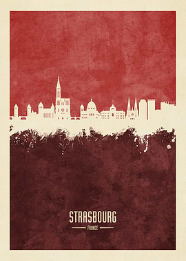 Strasbourg Skyline France