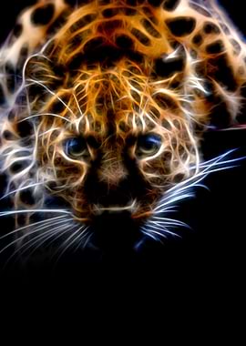 Cheetah leopard Fractal