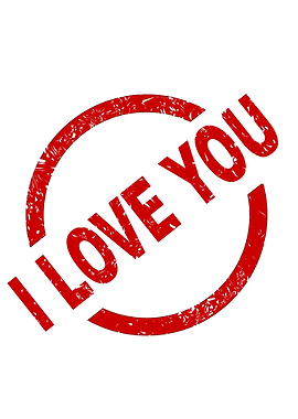 I Love You Stamp