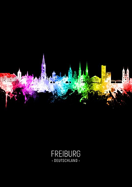 Freiburg Skyline