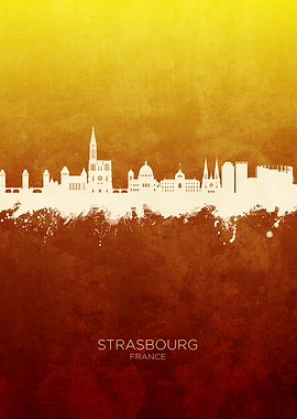 Strasbourg Skyline France