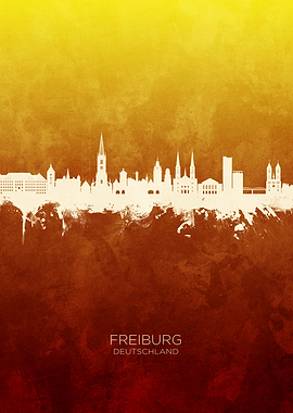Freiburg Skyline