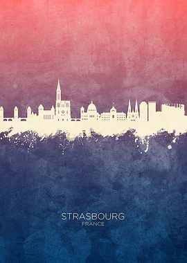 Strasbourg Skyline France