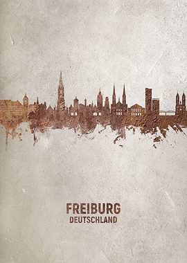 Freiburg Skyline