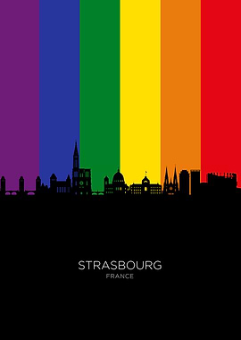 Strasbourg Skyline France