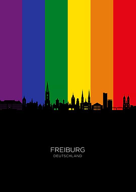 Freiburg Skyline