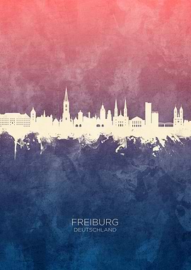 Freiburg Skyline