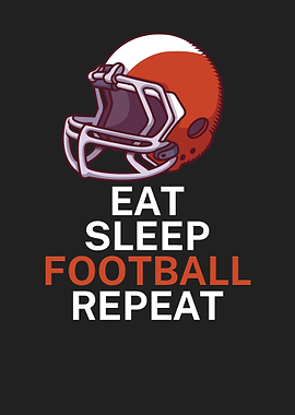 Football sleep repeat