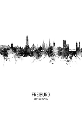 Freiburg Skyline