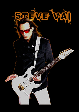 Steve Vai Giutarist Poster