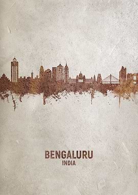 Bengaluru Skyline India