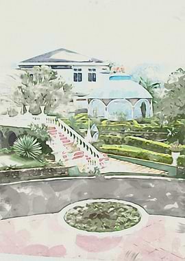 Nature view painting