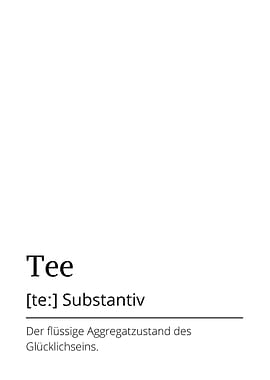 German definition Tee