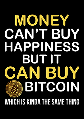 Bitcoin Funny Poster