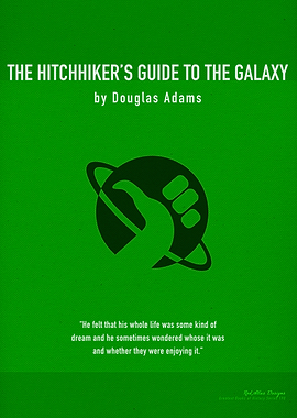 The Hitchhikers Guide Art