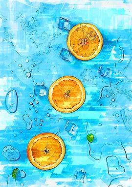 Oranges and Ice Blocks