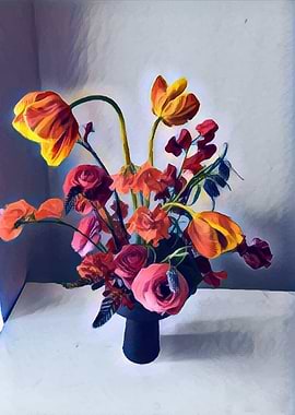 Tulips in a Vase