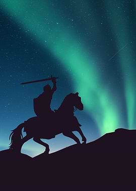 landscape of knight aurora