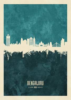 Bengaluru Skyline India
