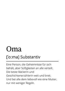 German definition Oma