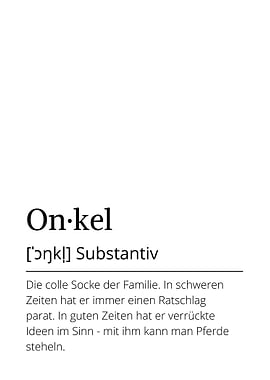 German definition Onkel