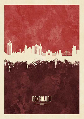 Bengaluru Skyline India