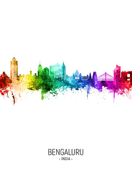 Bengaluru Skyline India