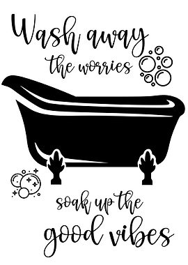 Bathroom Wash Away Worries