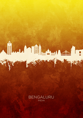 Bengaluru Skyline India