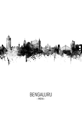 Bengaluru Skyline India