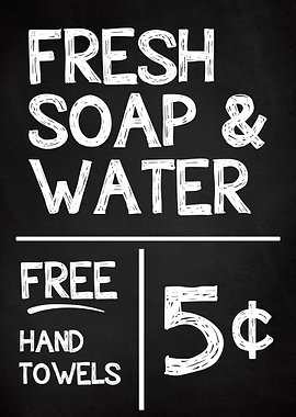 Bathroom Fresh Soap Water