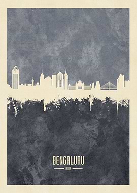 Bengaluru Skyline India