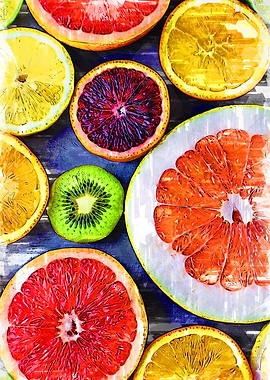 Colorful Citrus Gang Kiwi