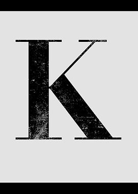 Letter K