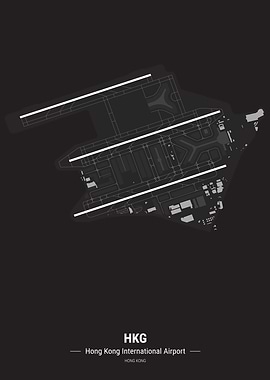 Hong Kong Airport Map