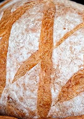 Hand Made Loaf Of Bread