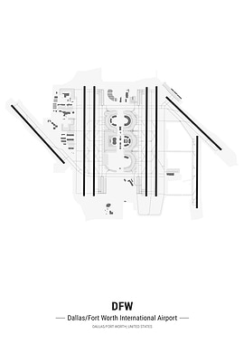Dallas Airport Map