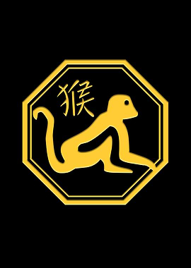 Chinese Zodiac Sign Monkey